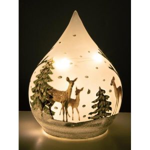 Dråpe LED med rådyr, liten