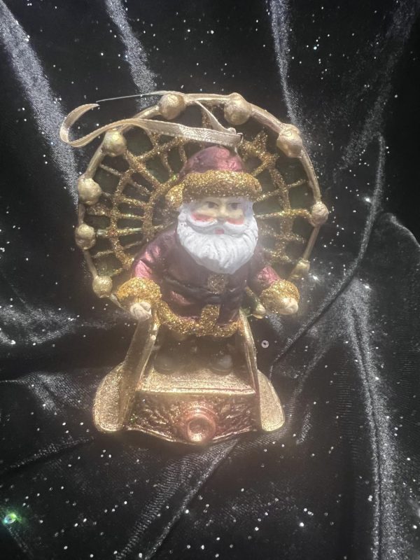 Nisse med pariserhjul, juletrepynt