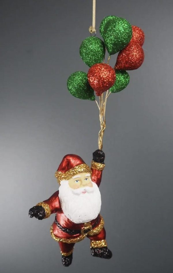 Nisse med ballonger, juletrepynt