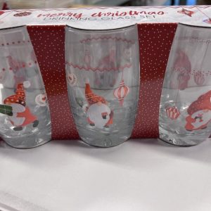 3 stk juleglass