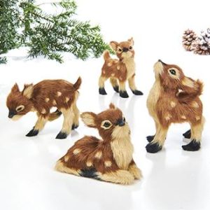 Rådyr med "pels" 1stk