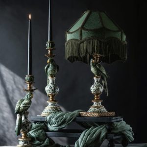 Papegøye lampefot grønn A-lot