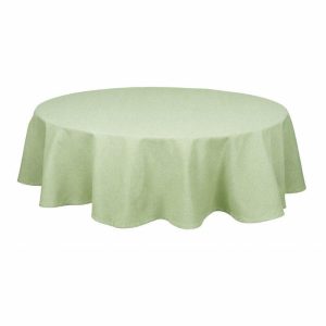 Vide Lindegrønn rund duk ø180