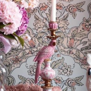 Lysestake papegøye rosa