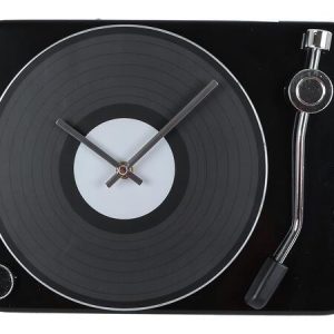 Veggklokke, platespiller