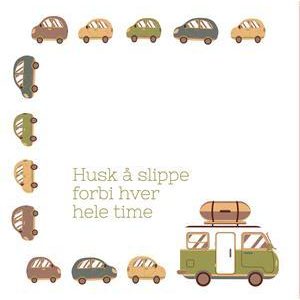 Servietter Husk å slippe forbi