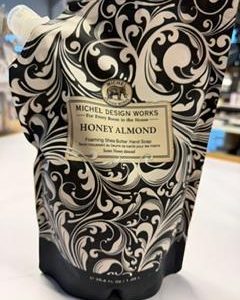 Refil Honey Almond skummende håndsåpe Michel Design Works