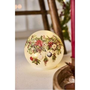La-vida glass LED-ball jul