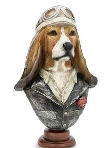 Basset hund, byste